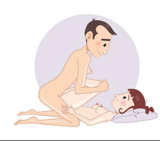 Tominagi kama sutra sexstilling illustrasjon 